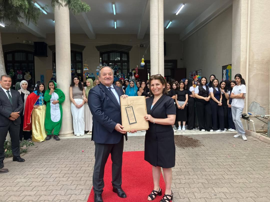 KAYMAKAM İNCİ İHSAN SABANCI MESLEKİ VE TEKNİK ANADOLU LİSESİ'NDE DÜZENLENEN PROGRAMA KATILDI